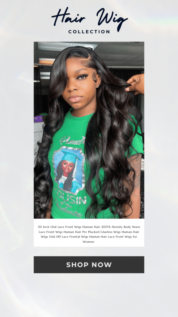 30 Inch Body Wave Lace Front Wigs Human Hair