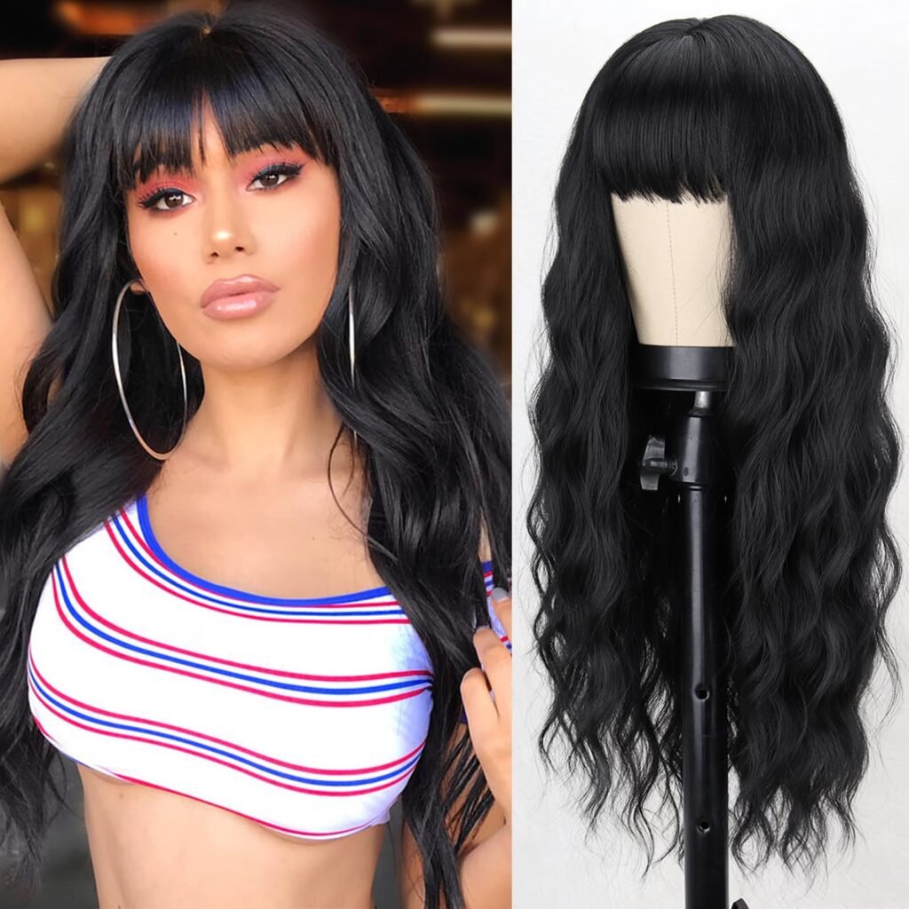 MERISIHAIR Long Black Wig Review