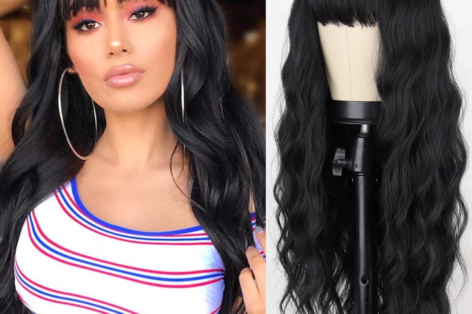 MERISIHAIR Long Black Wig Review