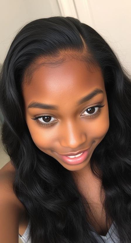 Klaiyi Hair invisible lace wig