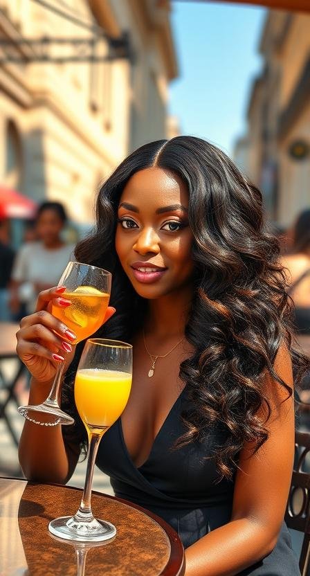 UNice Highlight Curly Lace Front Wig