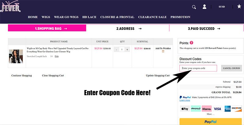 Wigfever Discount Code