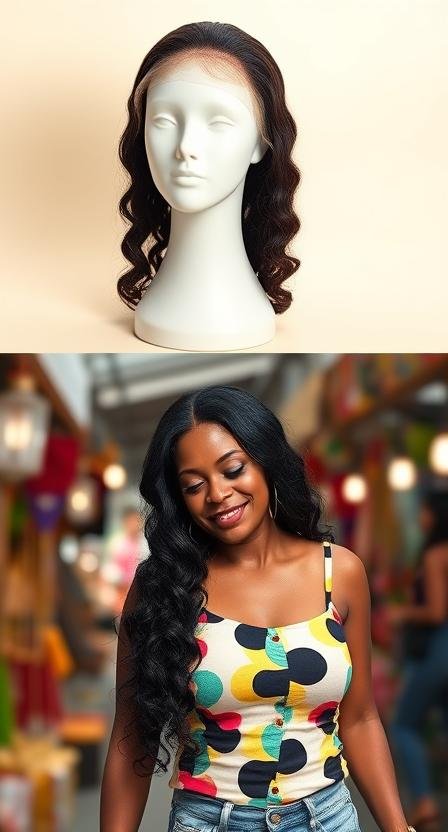 Beauty Forever lace front sensitive scalp wig