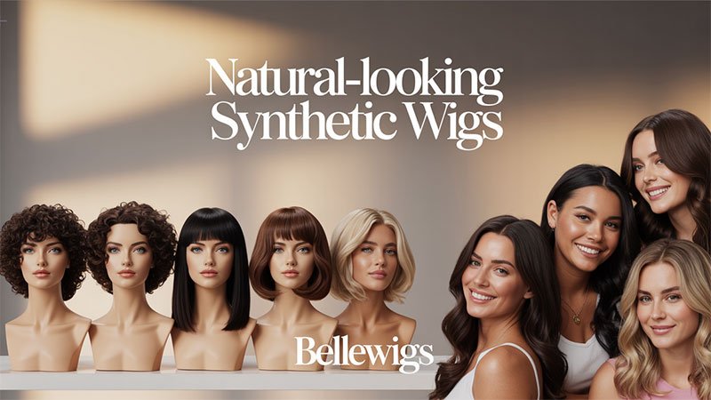 Natural-Looking Synthetic Wigs