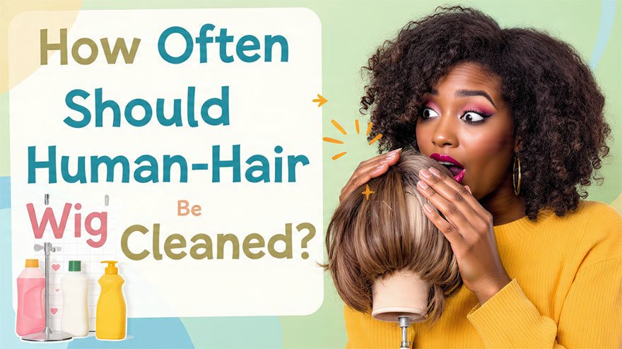 How Often Should Human-Hair Wigs Be Cleaned?