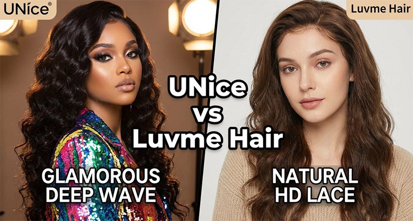 UNice vs Luvme Hair wigs