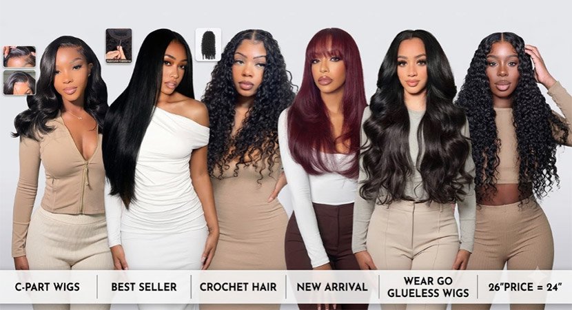 Wavymy Hair Wig Collections