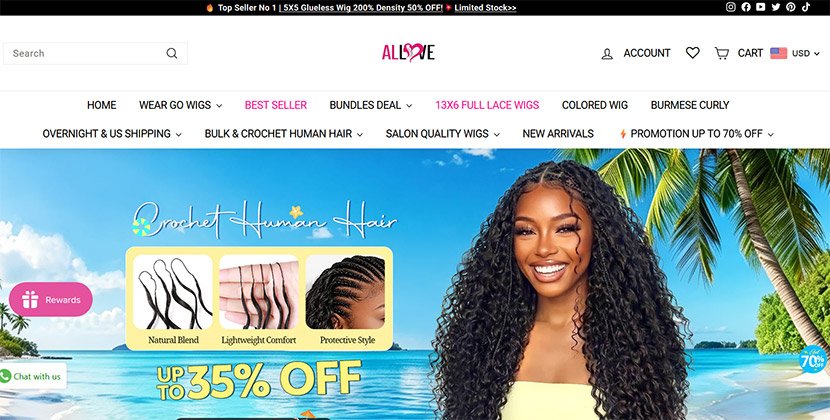 allovehair.com reviews
