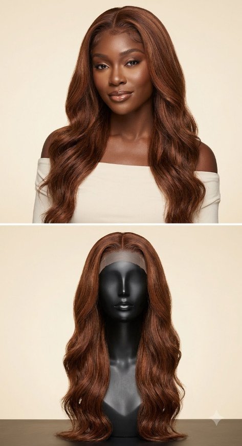 Auburn Hair Color Wigs