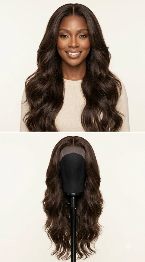 Chocolate Brown Hair Wigs